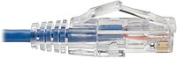 Tripp Lite Cat6 UTP Patch Cable (RJ45), M/M, Cat6 Ethernet Cable, Gigabit (1 Gbps), Molded, Slim, Blue, 8 in. (N201-S8N-BL)