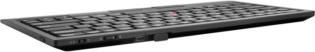 Lenovo ThinkPad TrackPoint Keyboard II (US English) - Wired/Wireless Connectivity - Bluetooth - 2.40 GHz - 4Y40X49493