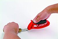 Lansky Deluxe Quick Edge Knife Sharpener with Replaceable Carbide Element (Red) - LSTCN