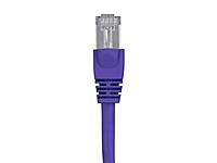 Monoprice Cat6A Shielded (S/FTP) Ethernet Patch Cable - 26AWG Pure Bare Copper Snagless RJ45 Fullboot