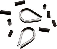 Scotty #1157 Stainless Steel Thimble Kit