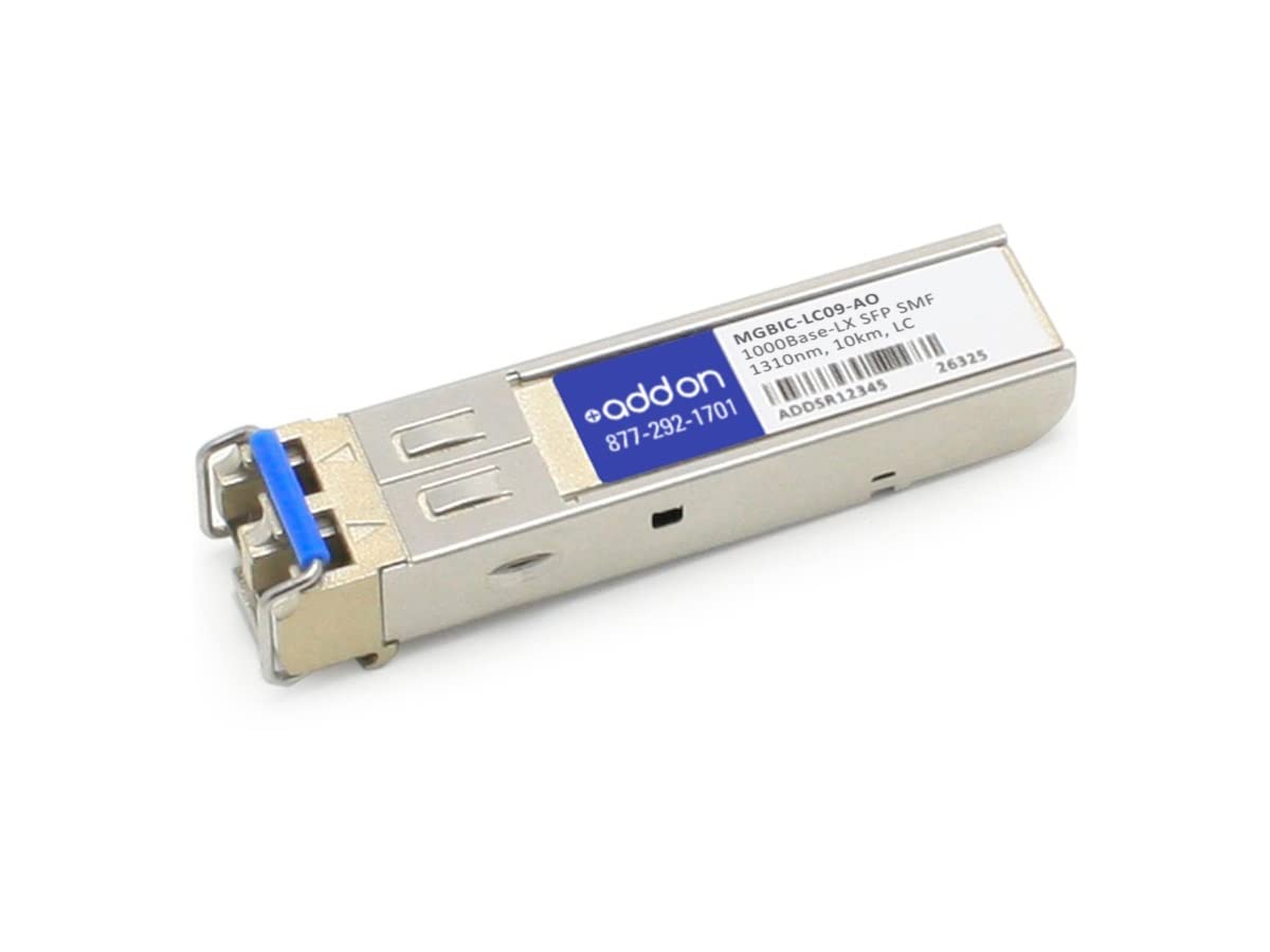 ADDON ENTERASYS MGBIC-LC09 COMPATIBLE TAA COMPLIANT 1000BASE-LX SFP TRANSCEIVER