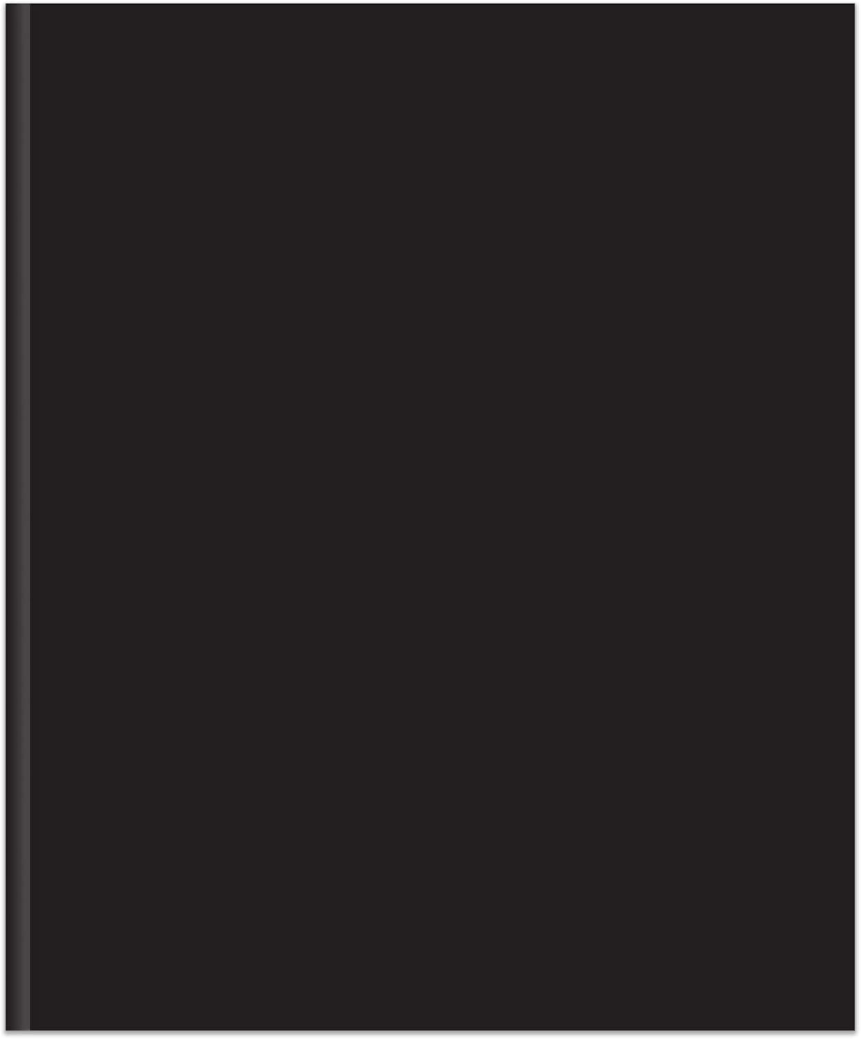Office Depot® Brand 2-Pocket School-Grade Paper Folder with Prongs, Letter Size, Black