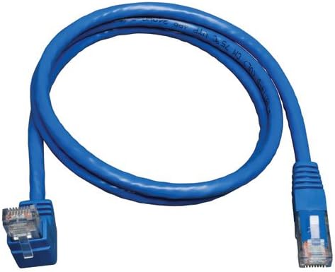 Tripp Lite Cat6 Gigabit Angled Molded RJ45 Patch Cable