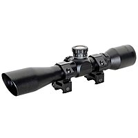 TRUGLO TRU-Brite Xtreme 4X32mm Compact Rifle Scope with Rings