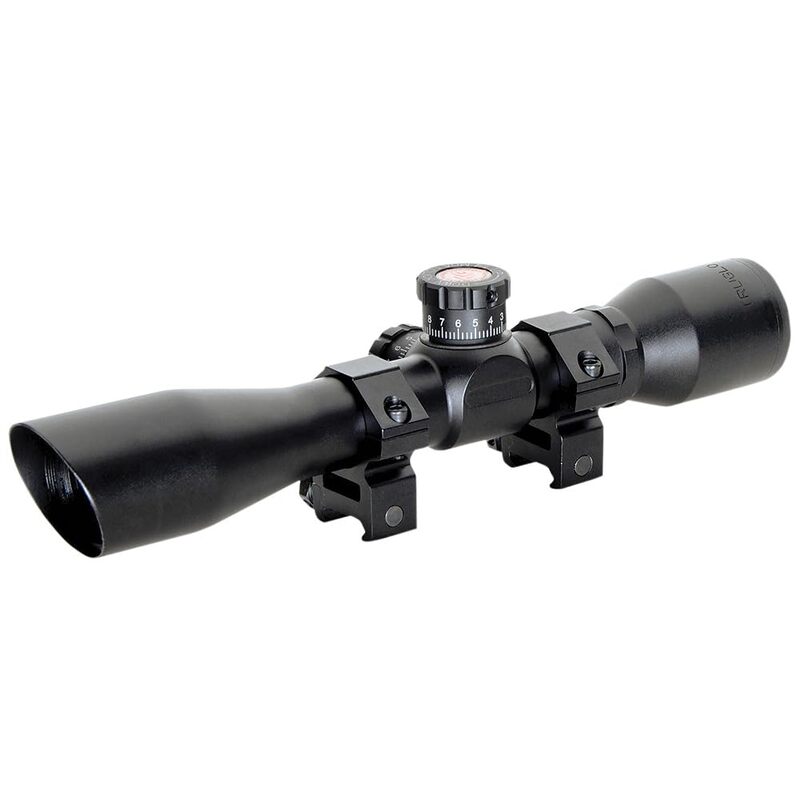TRUGLO TRU-Brite Xtreme 4X32mm Compact Rifle Scope with Rings