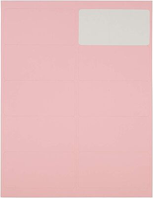 JAM PAPER Mailing Address Labels - Self-Adhesive Rectangular