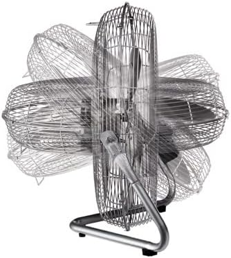 Lasko 20" Silver High Velocity Wall Mount Fan with Pivoting Head - 3 Speeds, Ideal Wall Mount Fan or Floor Fan for Home