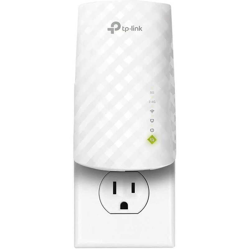 TP-Link WiFi Extender Dual Band 2.4GHz/5GHz with Ethernet Port