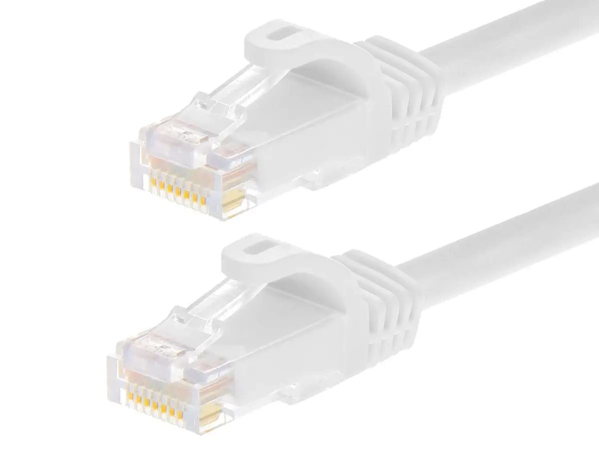 Monoprice Cat6 UTP Patch Cable 24AWG 550MHz Pure Bare Copper Snagless RJ45 FLEXboot Series