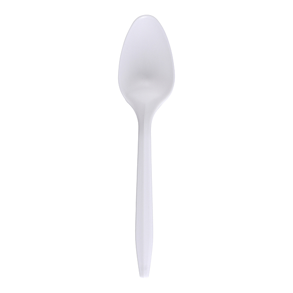 Empress Medium Weight Teaspoon Polypro White Dense Pack 1000 / cs