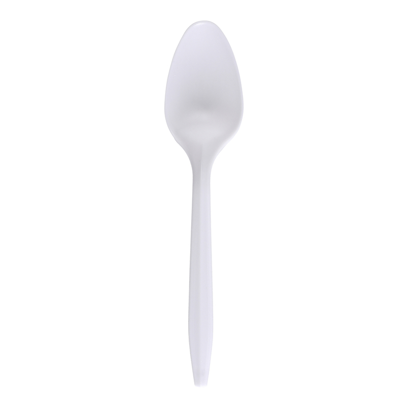 Empress Medium Weight Teaspoon Polypro White Dense Pack 1000 / cs
