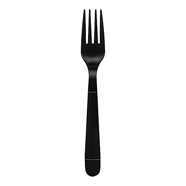 Empress Heavy Weight Fork Polypro Black Dense Pack 1000 / cs