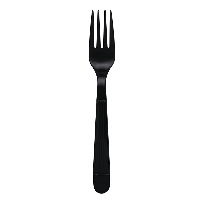 Empress Heavy Weight Fork Polypro Black Dense Pack 1000 / cs