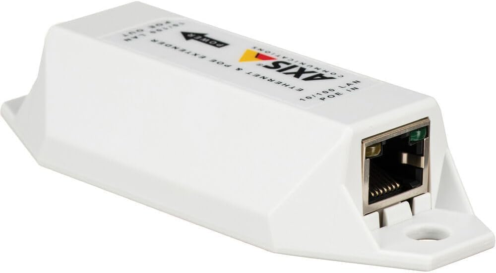 Axis Communications T8129 PoE Extender Repeater RJ-45/RJ-45 (5025-281)