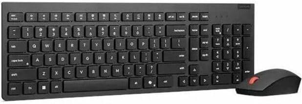 Lenovo Essential Wireless Combo Keyboard & Mouse Gen2 Black-US_English