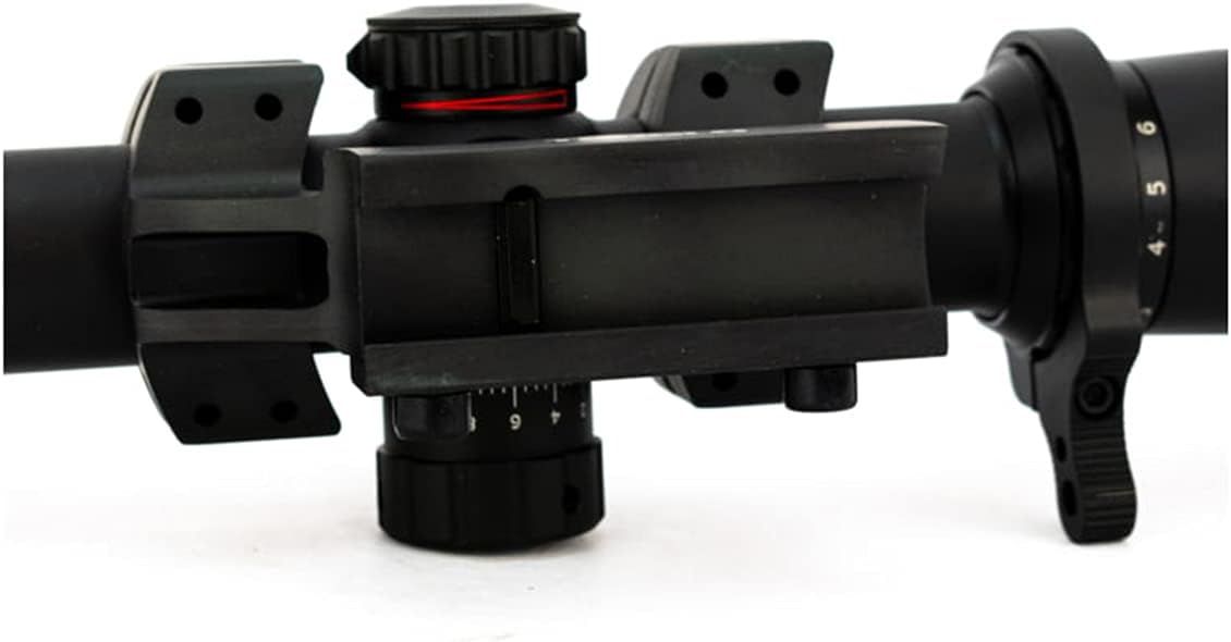 TRUGLO TRU-BRITE 30 Series Dual-Color Illuminated Reticle Rifle Scope with Mount