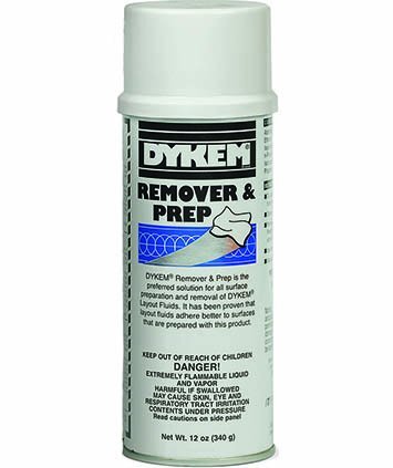 Layout Fluid Remover and Prep, 12 Oz. Net