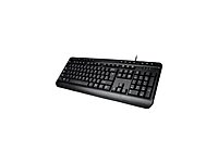 AKB-132UB - Multimedia Desktop 104-Key USB Keyboard for Windows One-Touch Controls,Black