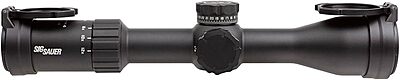 SIG SAUER WHISKEY4 Riflescope with Illuminated Hellfire Reticle