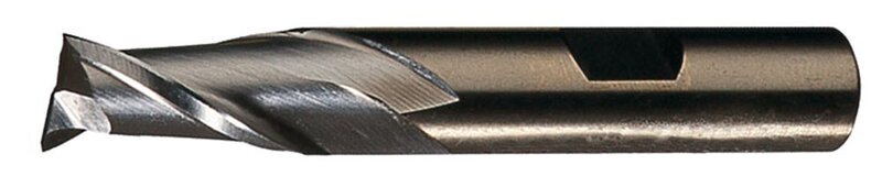 Cleveland C42633 HGC-2 Cobalt Single End 2-Flute Center Cutting Finisher End Mill