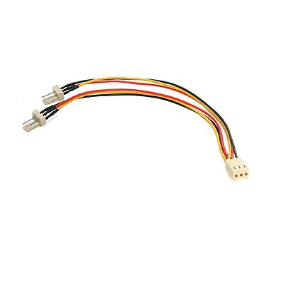 StarTech.com Fan Power Splitter Cable - 3-pin & 4-pin (Internal)