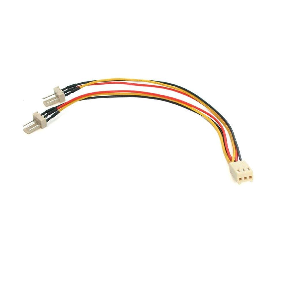 StarTech.com Fan Power Splitter Cable - 3-pin & 4-pin (Internal)
