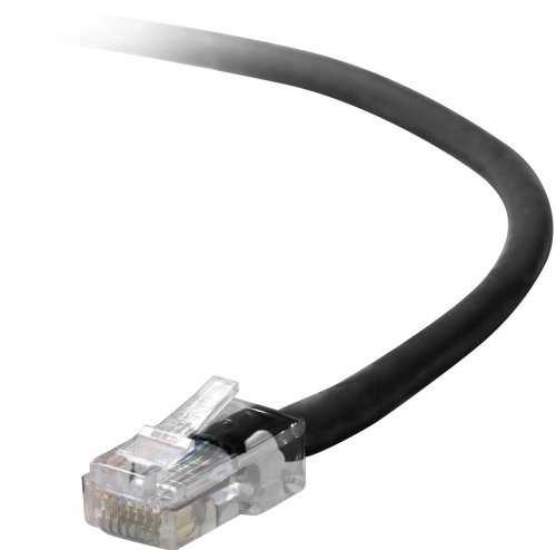 Belkin 6ft CAT5e Patch Cable - RJ45 Male to Male, Black (A3L791-06-BLK)