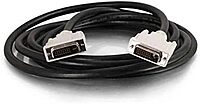 C2G 26912 DVI-D M/M Dual Link Digital Video Cable, Black (3.3 Feet, 1 Meters)