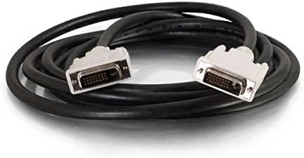 C2G 26912 DVI-D M/M Dual Link Digital Video Cable, Black (3.3 Feet, 1 Meters)