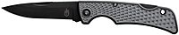 Gerber Gear US1 Pocket Knife - Plain Edge Blade Folding Knife - EDC Gear and Equipment - Grey