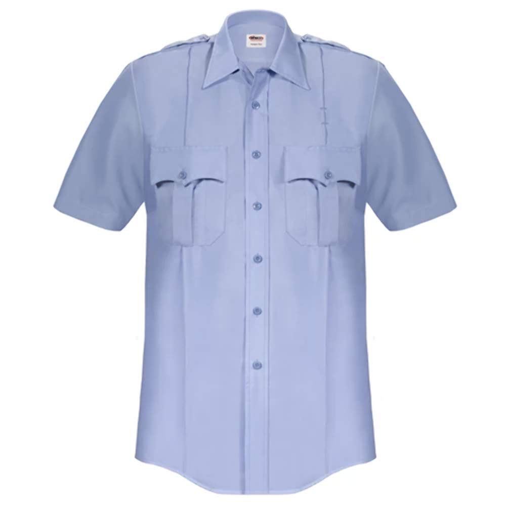 ELBECO Paragon Plus Men’s S/S Poplin Dress Uniform Shirt