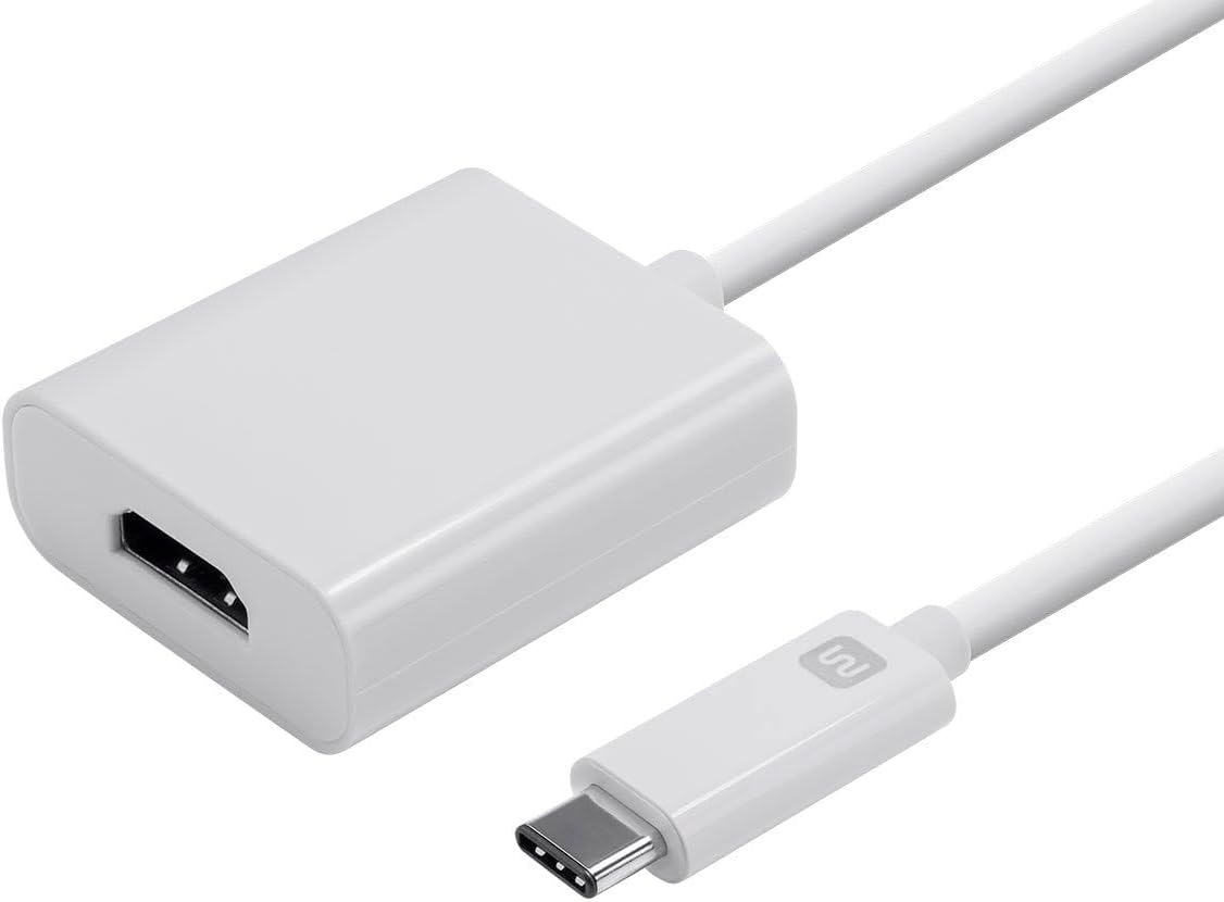 Monoprice USB-C to HDMI 2.0 Adapter - 4K@60Hz, Supports Up To 10Gbps Data Rate, USB 3.1 SuperSpeed, Compatible with MacOS