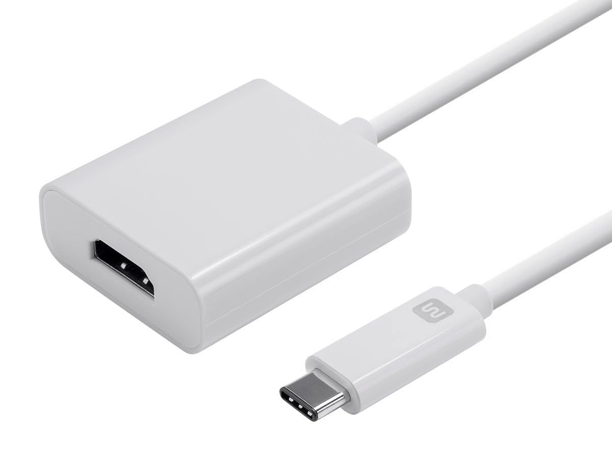 Monoprice USB-C to HDMI 2.0 Adapter - 4K@60Hz, Supports Up To 10Gbps Data Rate, USB 3.1 SuperSpeed, Compatible with MacOS