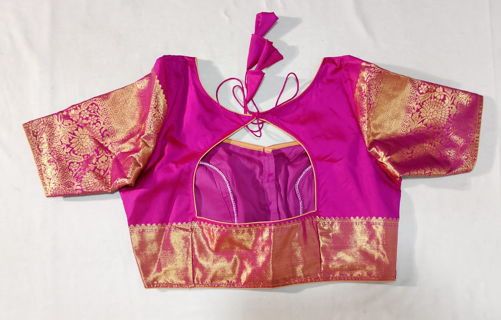 N74: Ready To Ship Beautiful Saree With Stitched Blouse