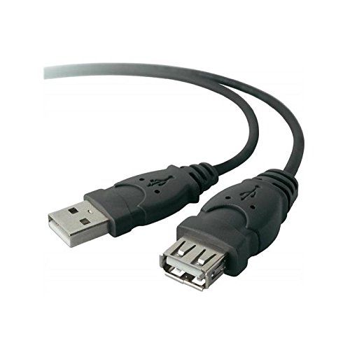 Belkin F3U134B06 Pro Series 6-Foot USB Extension Cable (Pack of 2) 1 Count (Pack of 2)