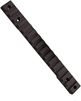 WARNE 7651M Howa/Vanguard LA Mountain Tech Tactical Rail, Tapered 6-48 Screws.7075/T6 Aluminum, Matte Black