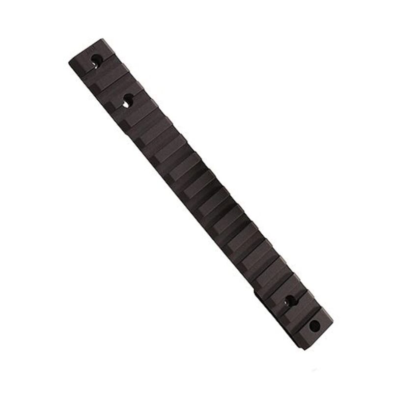 WARNE 7651M Howa/Vanguard LA Mountain Tech Tactical Rail, Tapered 6-48 Screws.7075/T6 Aluminum, Matte Black