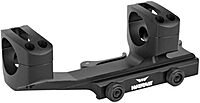 Warne QDXSKEL1TW, 1 inch MSR Mount, 6061/T6 Aluminum, Steel Threaded Inserts, Quick Detach, Black