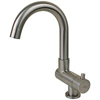 Scandvik Nordic Folding Stainless Steel J-Spout Tap