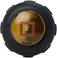 Klein Tools 662 #2 Square-Recess Tip Screwdriver, Made in USA, 4-Inch Round Shank and Cushion Grip Handle