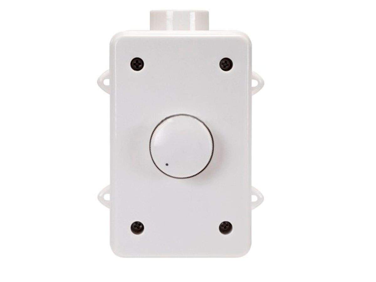 Monoprice 108240 RMS 100W Outdoor Speaker Volume Controller, White