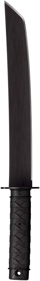 Cold Steel Tactical Tanto Machete 19-3/8" Length, Black, 13", One Size