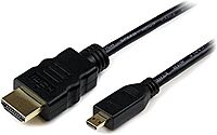 StarTech.com Micro HDMI to HDMI Cable with Ethernet