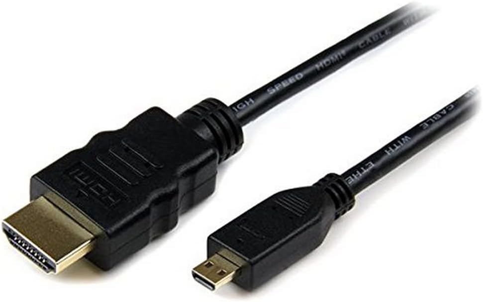 StarTech.com Micro HDMI to HDMI Cable with Ethernet