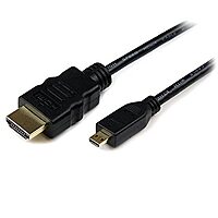 StarTech.com Micro HDMI to HDMI Cable with Ethernet