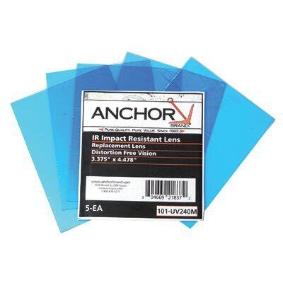ANCHOR BRAND, 101-UV038J, PK/5 JACKSON REPL LENS EQ 3015038 3.54 X 4.33