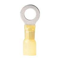Ancor 312525 Marine Grade Electrical Nylon Insulated Adhesive Lined Heat Shrink Ring Terminals (12 to 10-Gauge