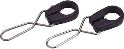 Sea-Dog Nylon Flagpole Pennant Mounts & Stainless Clips - Set of 4