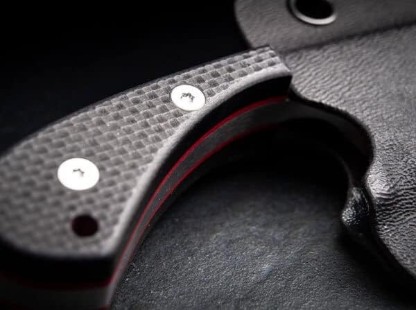 Boker Plus Sigyn - 1.97" Satin D2 Drop Point Blade with G10 Scales and Ball Chain Kydex Neck Sheath Designed by andre